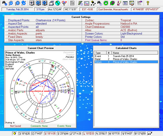 Kepler Astrology Software